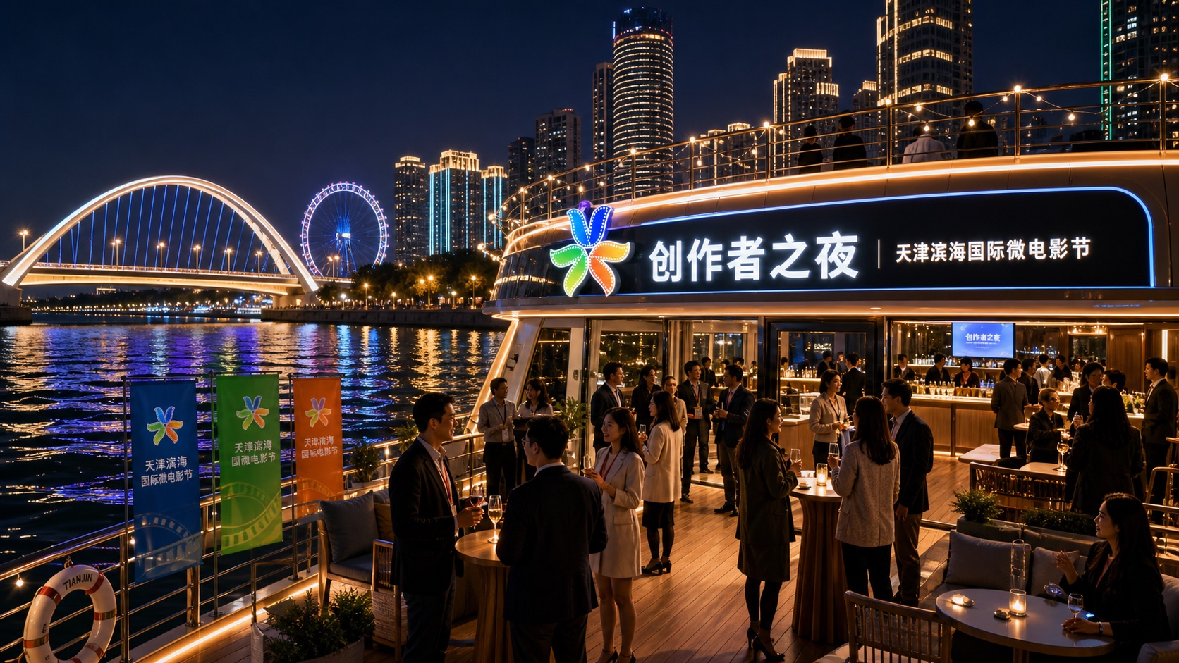 创作者之夜现场效果图